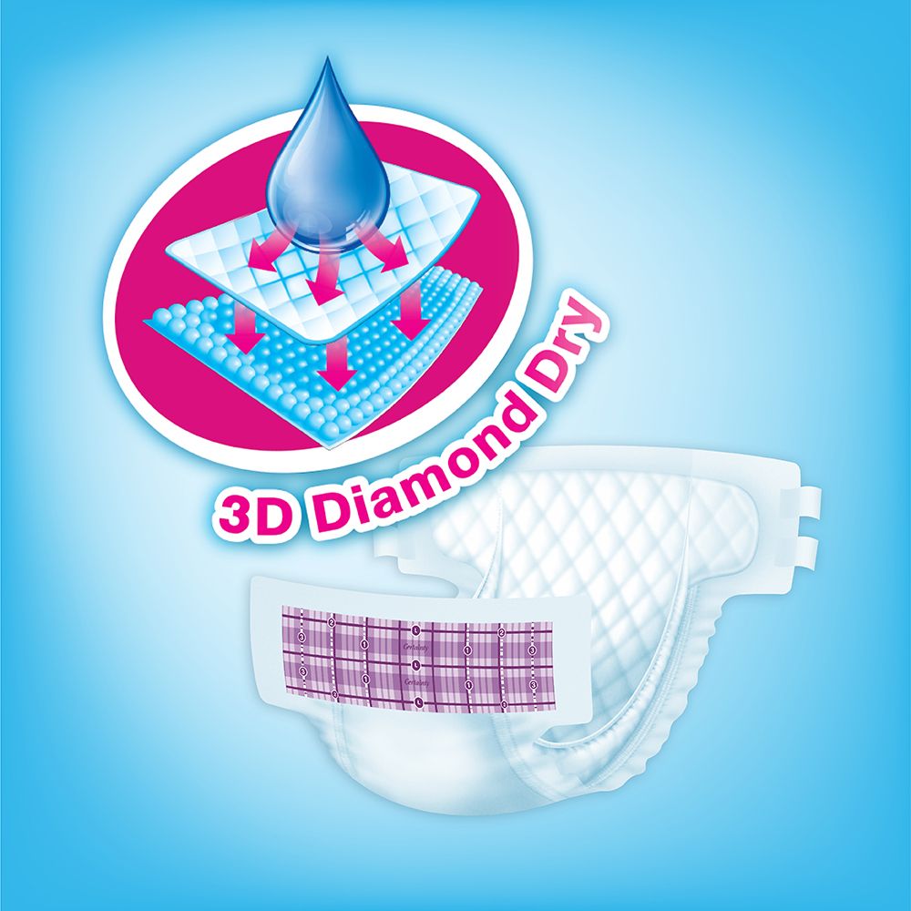 CERTAINTY ADULT DIAPER SIZE L 24 PCS.