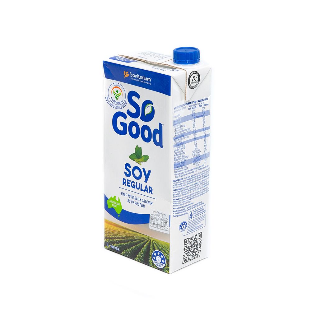 SOGOOD REGULAR SOY MILK 1 LITRE