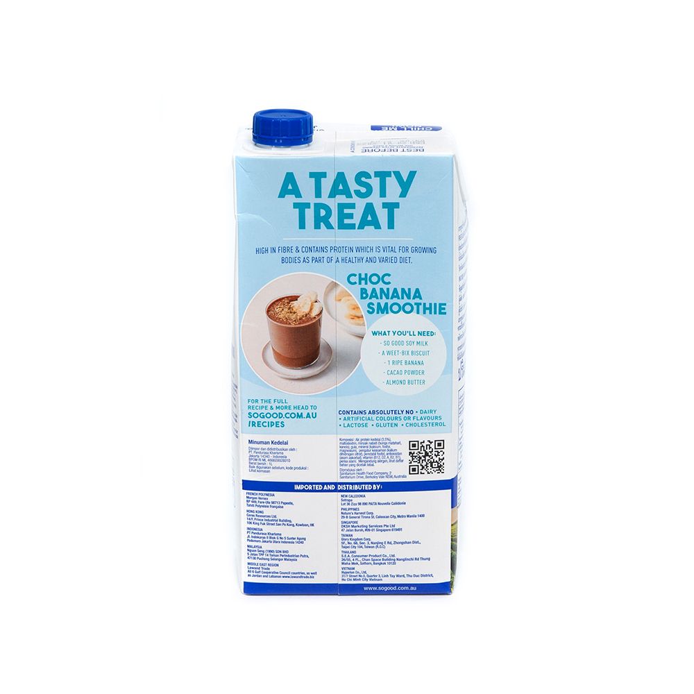 SOGOOD REGULAR SOY MILK 1 LITRE
