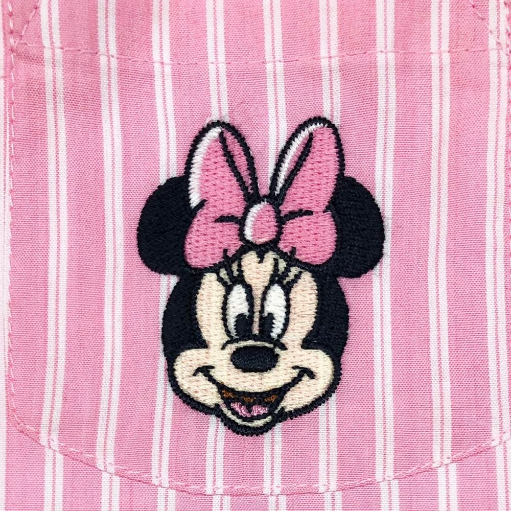 DISNEY MESTYLE กระโปรงริ้ว MINNIE สีชมพู ไซส์ 3