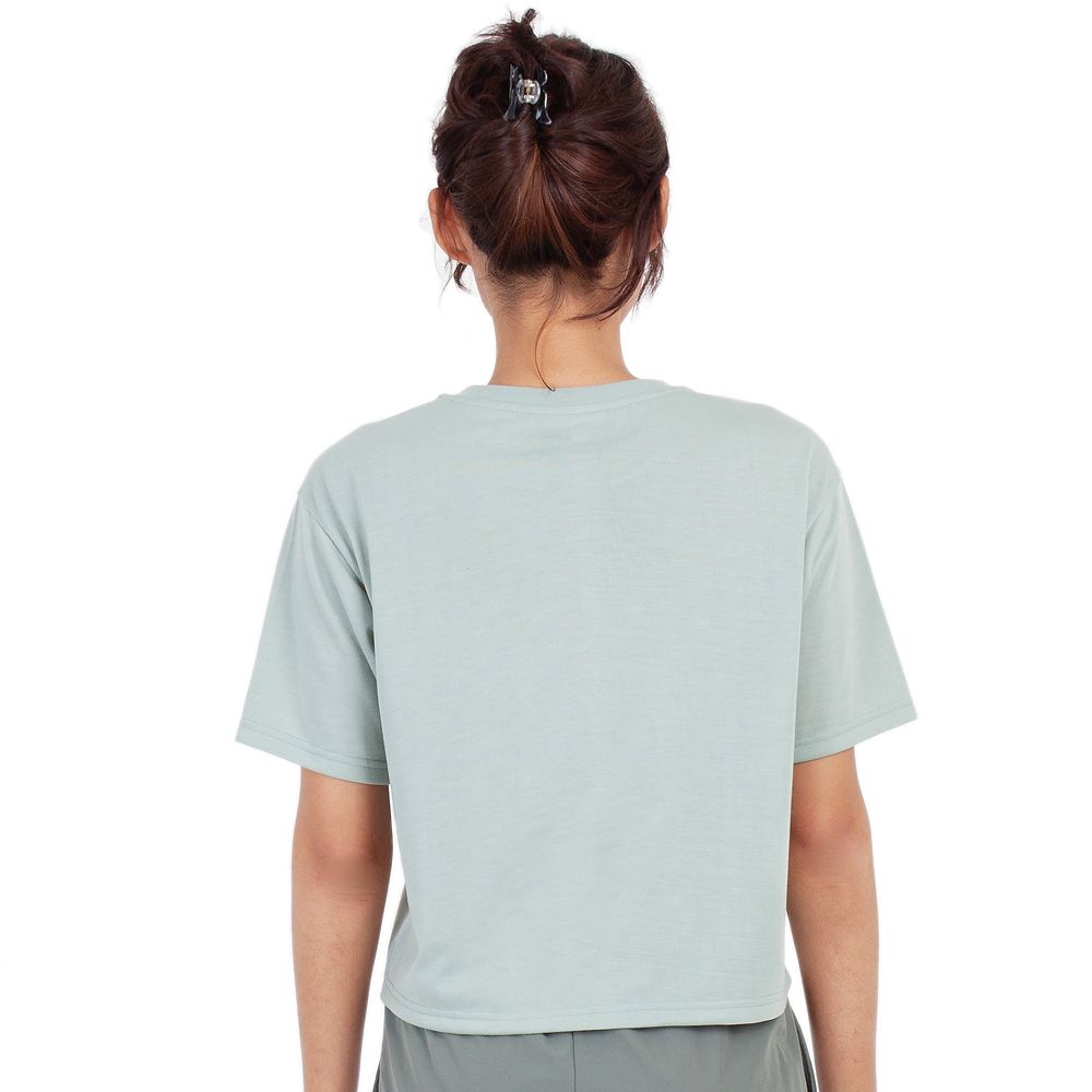 ME STYLE เสื้อยืดพิมพ์ลาย สีเขียว M