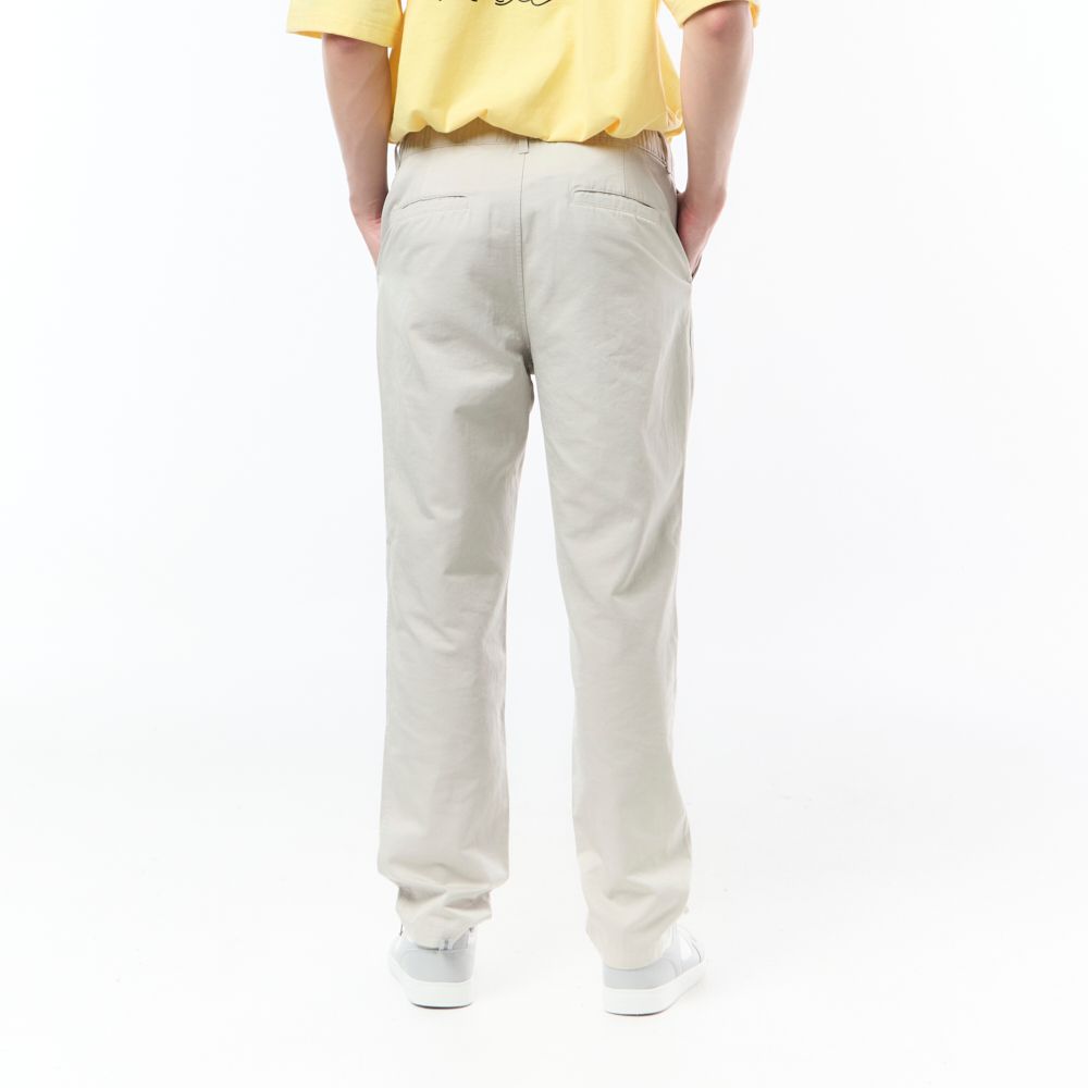 ME STYLE กางเกงขายาวมินิมอล สีเบจ ไซซ์ 36