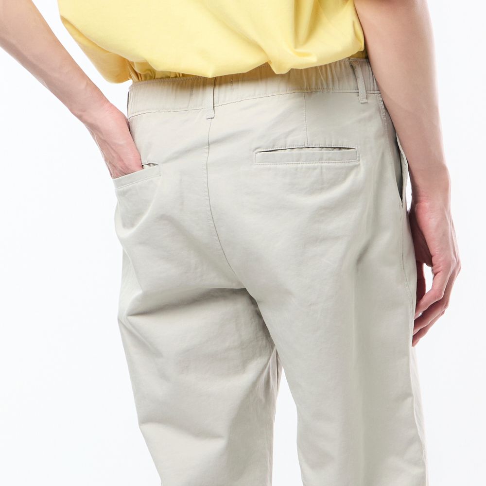 ME STYLE กางเกงขายาวมินิมอล สีเบจ ไซซ์ 36