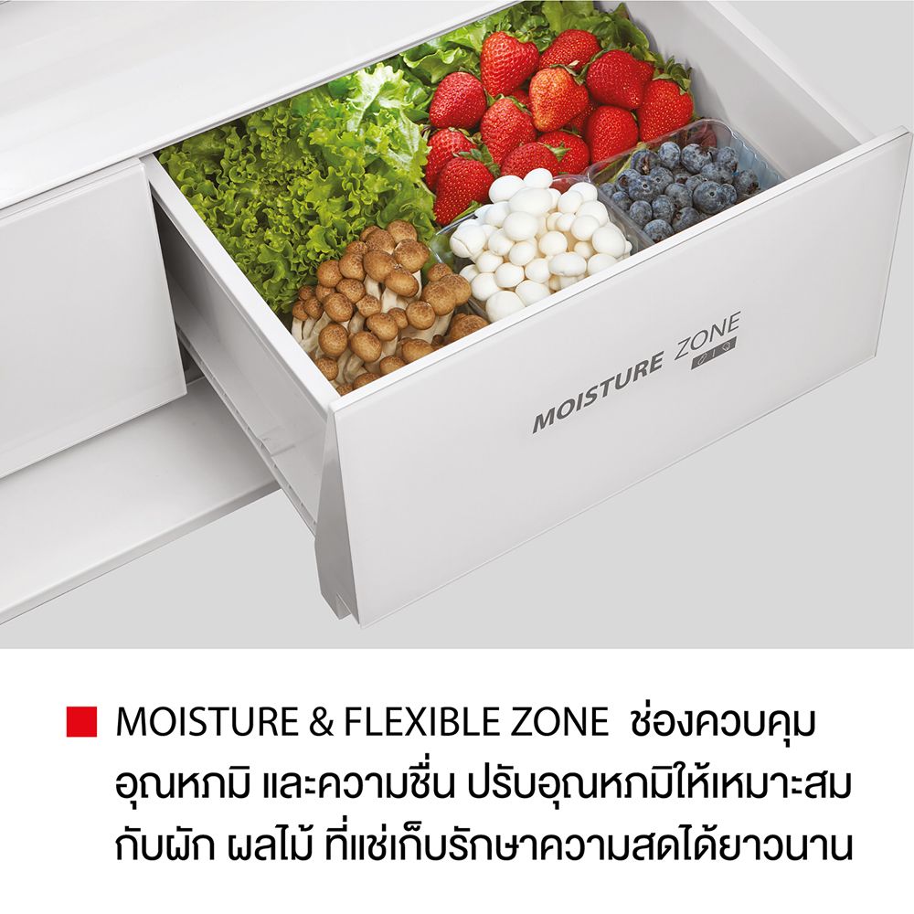 TOSHIBA MULTI-DOOR REFRIGERATOR 18Q GR-RF610WE-PGT BLACK