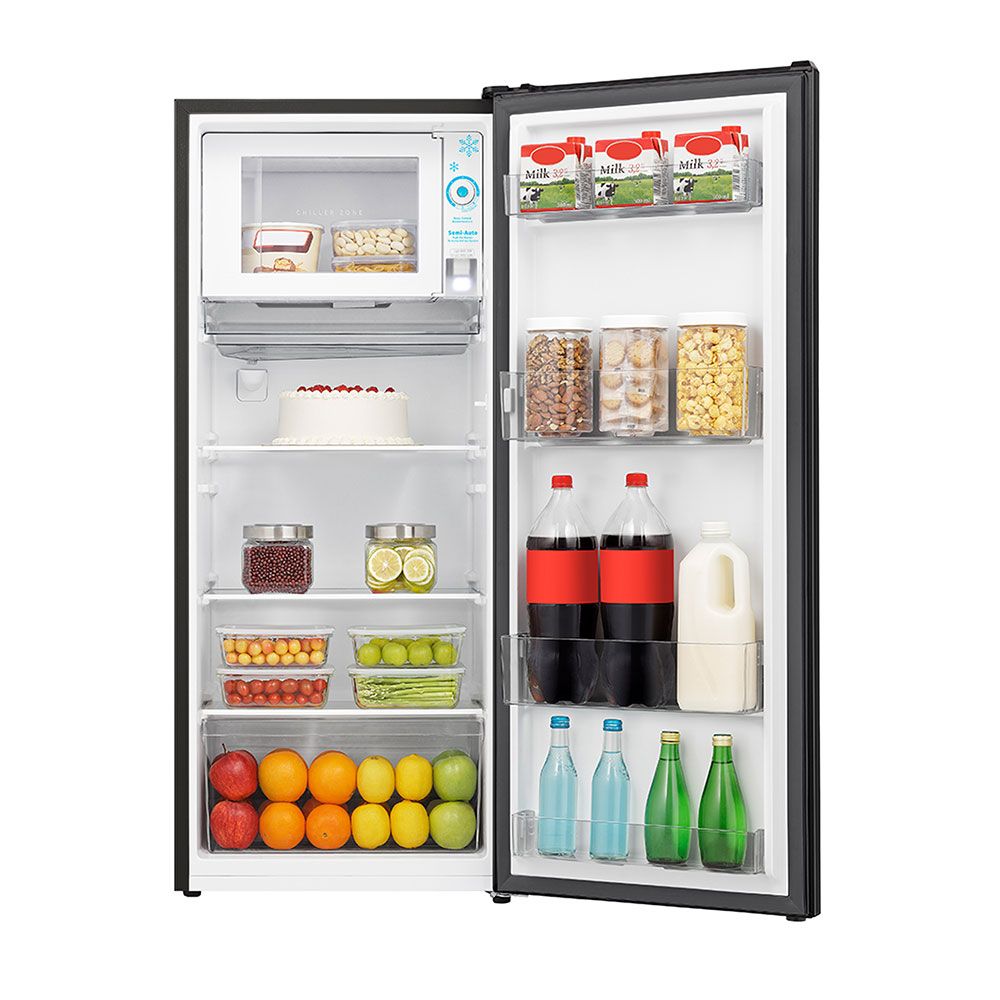 HISENSE 1 DOOR REFRIGERATOR 5.5Q RR209D4TBN BLACK