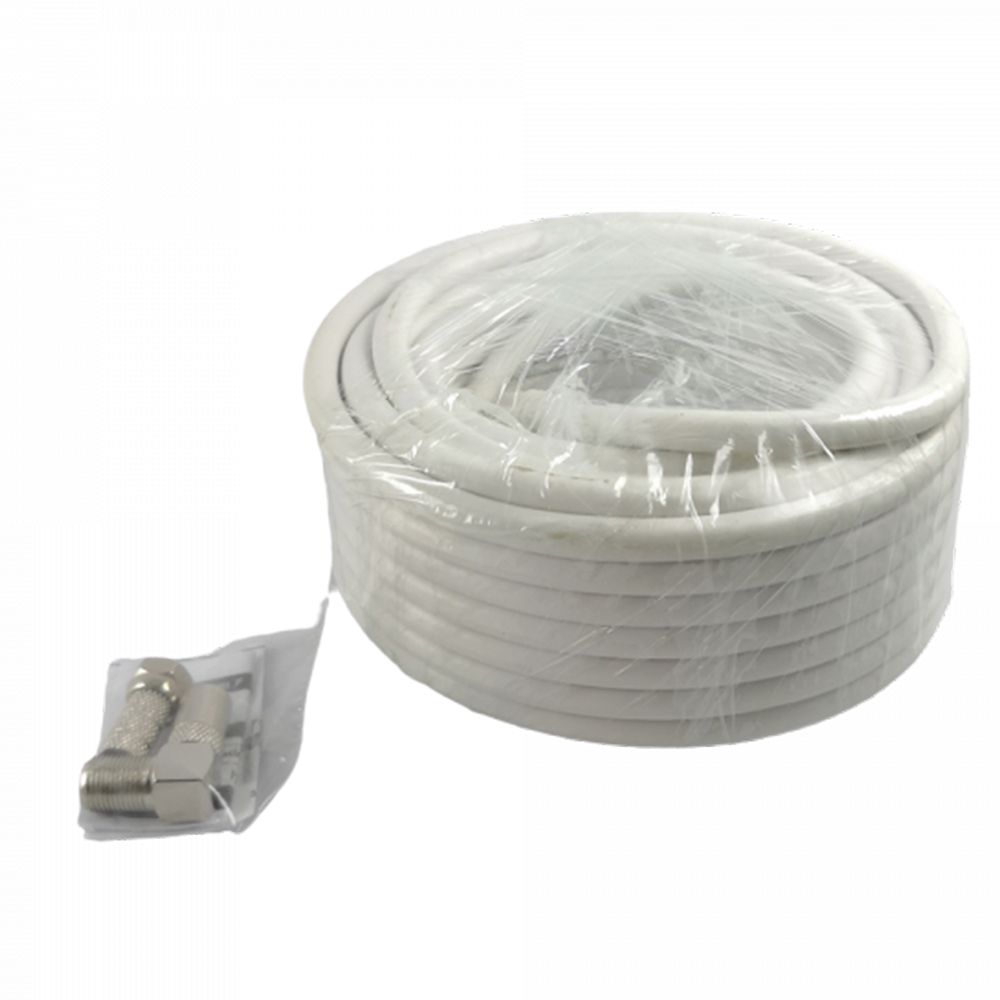 MOVADA TV ANTENNA CABLE MALE-MALE RG6 LENGTH 10M.