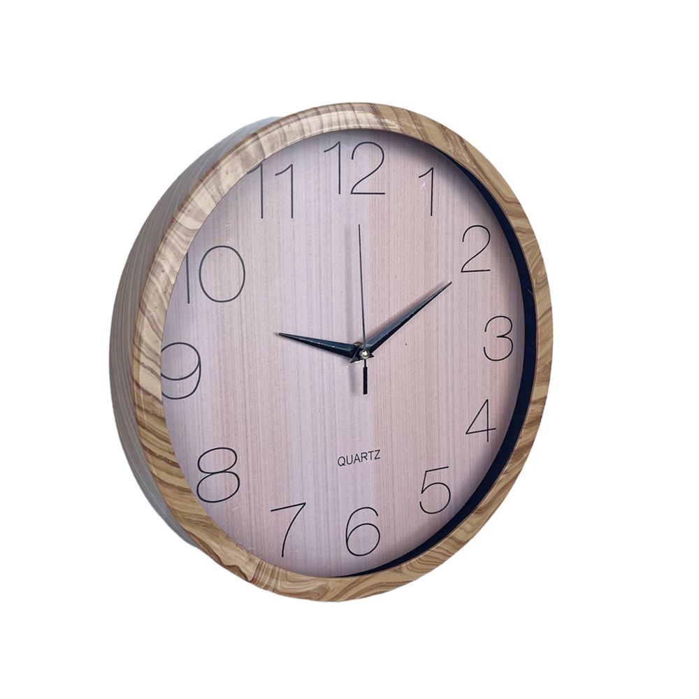 นาฬิกาลายไม้ 12 นิ้ว NO.1