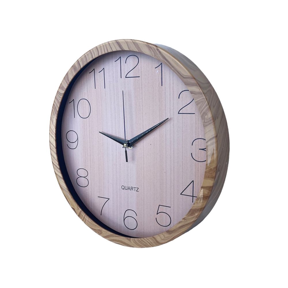 นาฬิกาลายไม้ 12 นิ้ว NO.1