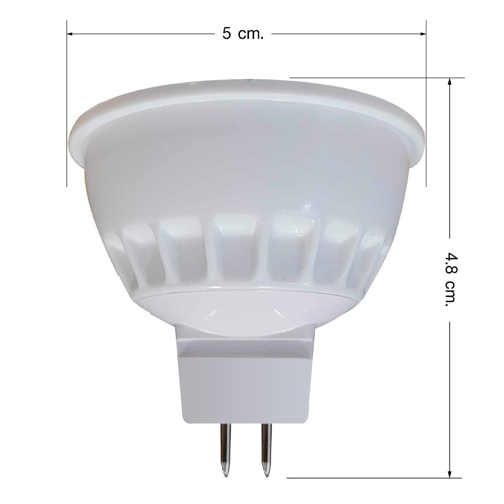 EVE LED MR16 12V GU5.3 4 W. WARM WHITE