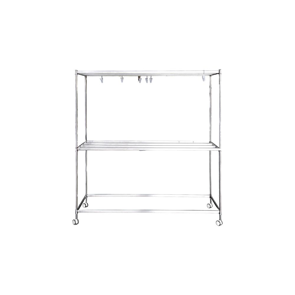 ราวตากผ้า 8 เส้น สแตนเลส 304 1.2 เมตร