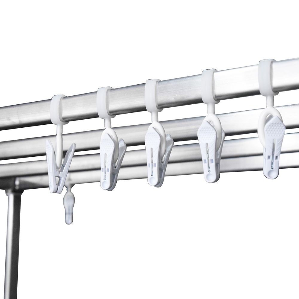 ราวตากผ้า 8 เส้น สแตนเลส 304 1.2 เมตร