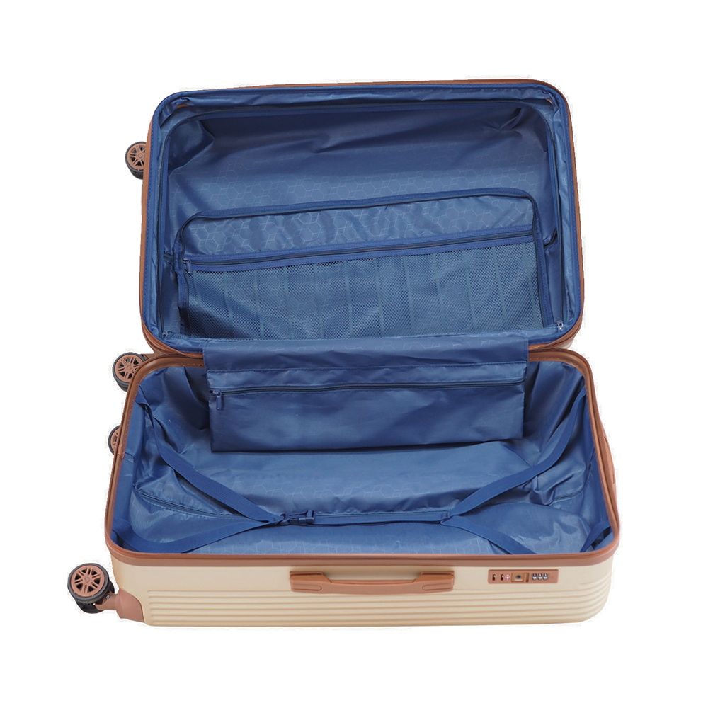 LUGGAGE HQ ABS 8835 GOLD 28 INCH