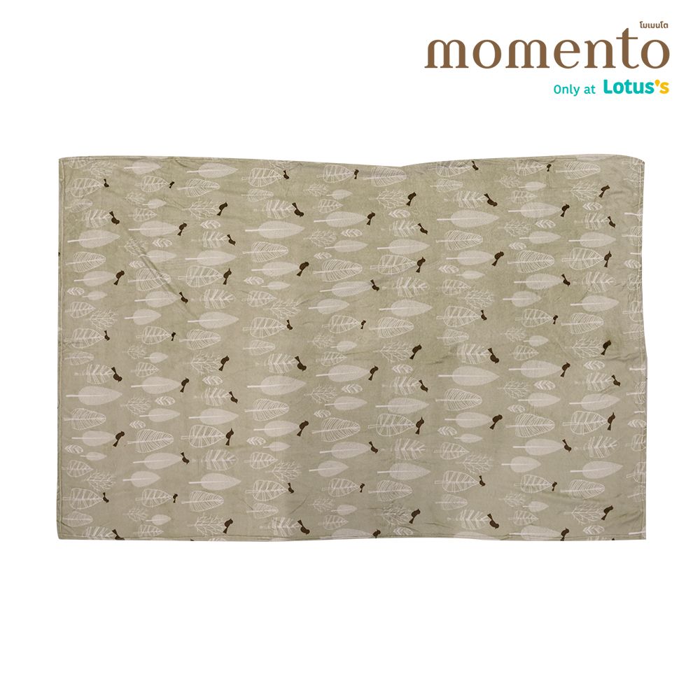 MOMENTO FLANNEL BLANKET MINIMALBR 60X80 INCH