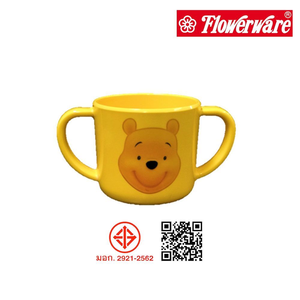 ฟลาวเวอร์แวร์แก้วน้ำสองหู หมีพูห์ 3 นิ้ว
