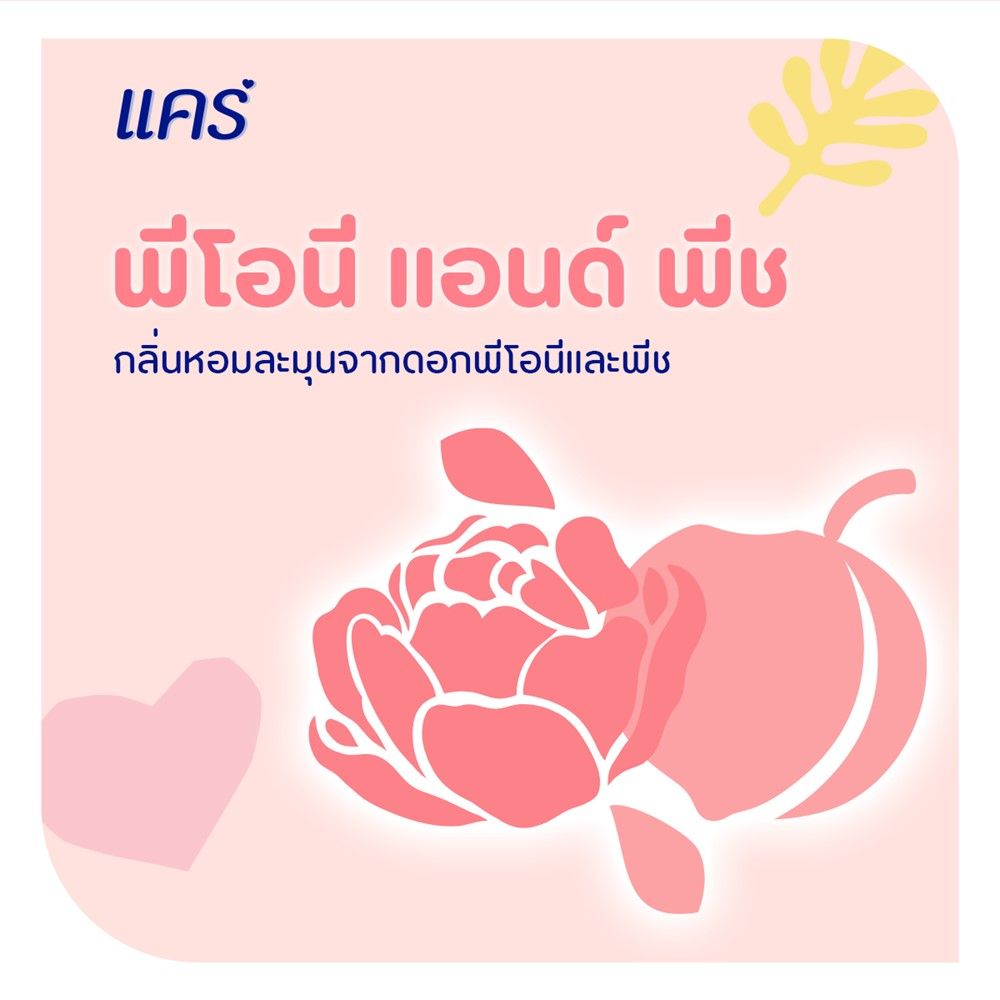 แคร์แป้งพีโอนีแอนด์พีช350กรัมX2