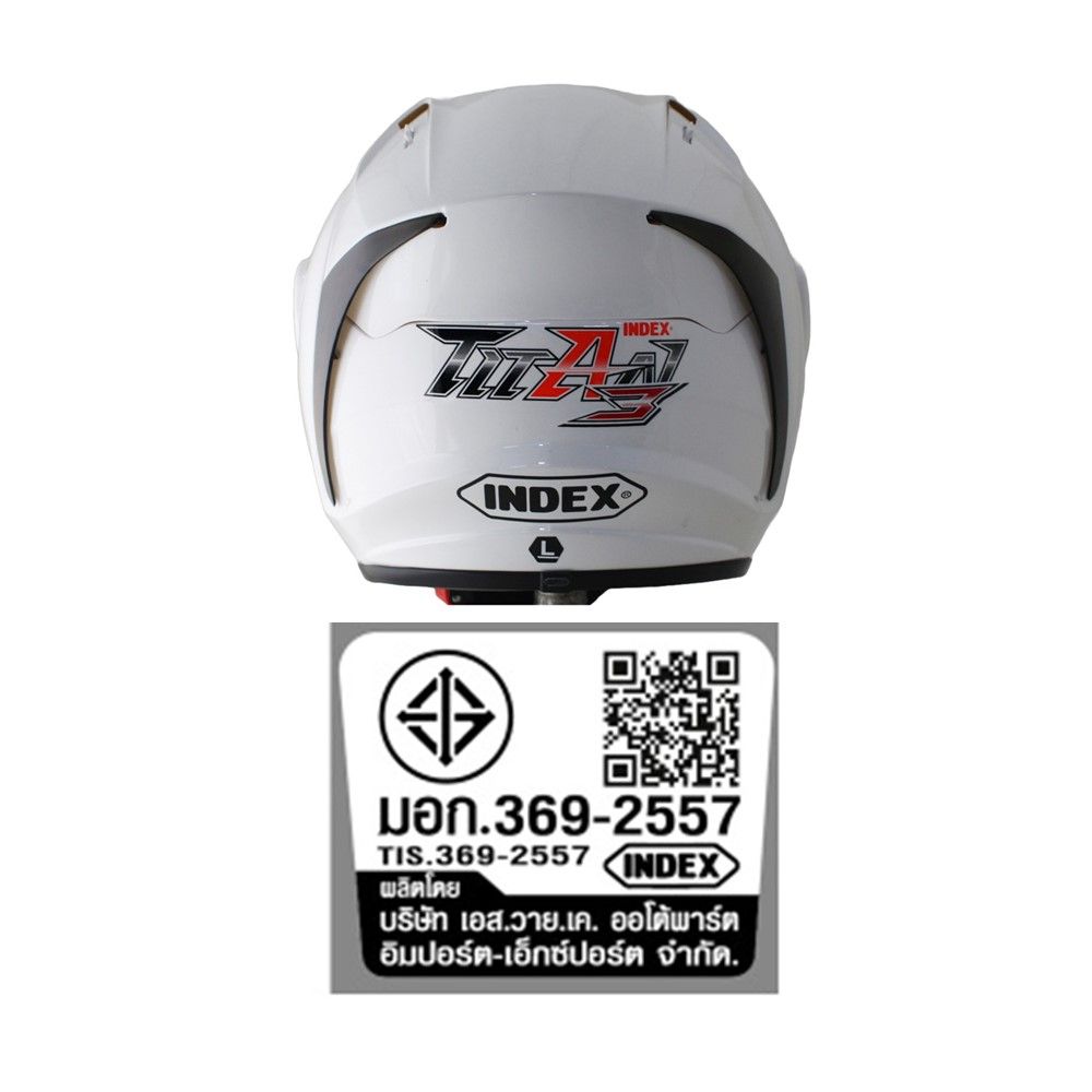 INDEX TITAN3 WHITE SIZE L