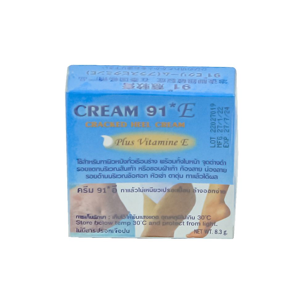 CREAM 91 E CRACKED HEEL CREAM 8.3 G.
