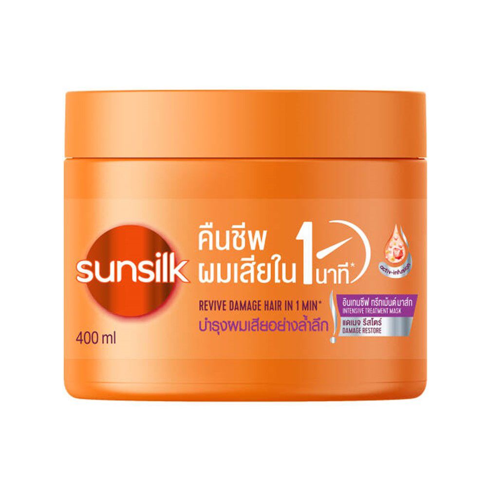 SUNSILK TREATMENT ORANGE400ML.