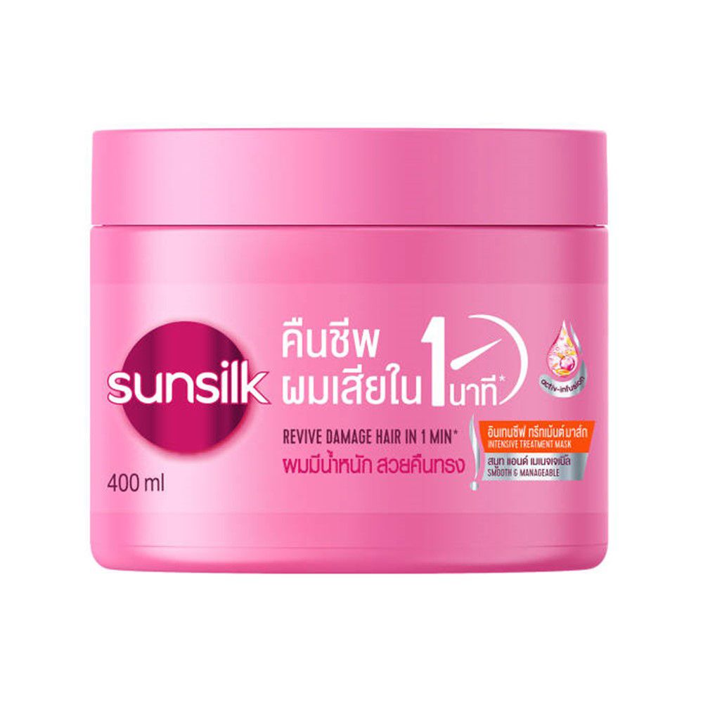 SUNSILK TREATMENT PINK400ML.