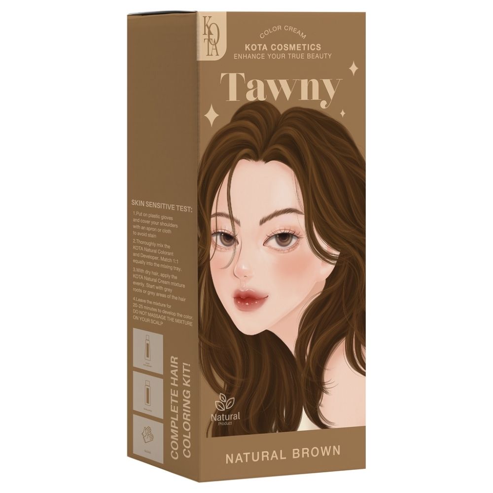 KOTA COSMETICS COLOR CREAM TAWNY 200ML.