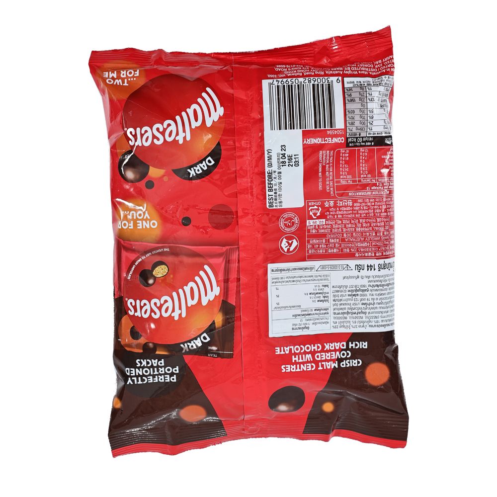 MALTESERS MILK CHOCOLATE FUNSIZE 144 G.