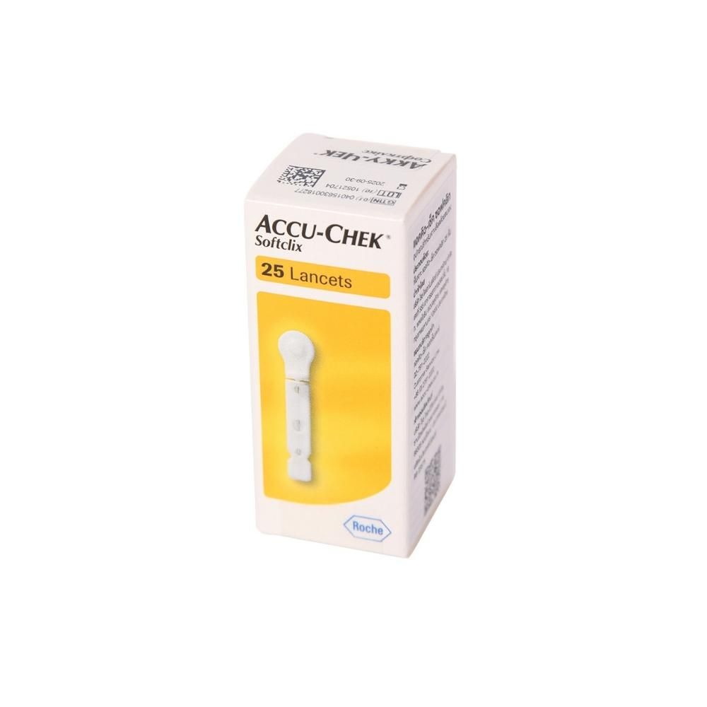 ACCU - CHEK SOFTCLIX LANCET 25 PCS
