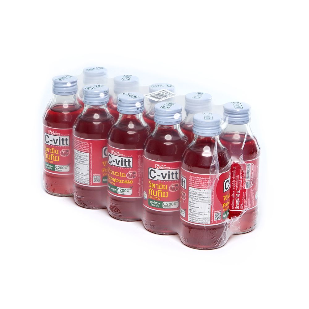 C-VITT VITAMIN POMEGRANATE 140ML. PACK 10