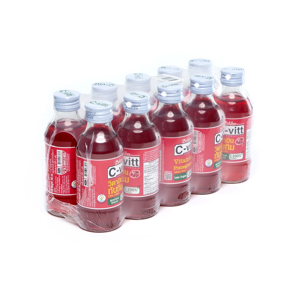 C-VITT VITAMIN POMEGRANATE 140ML. PACK 10